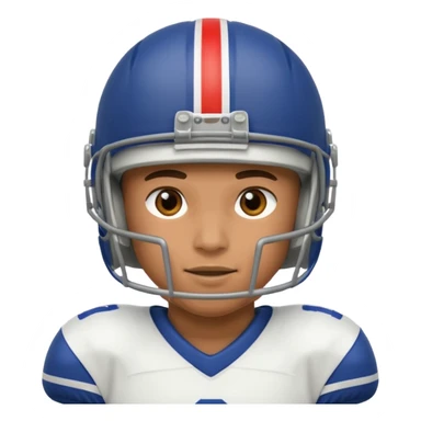 a football player in a match sticker