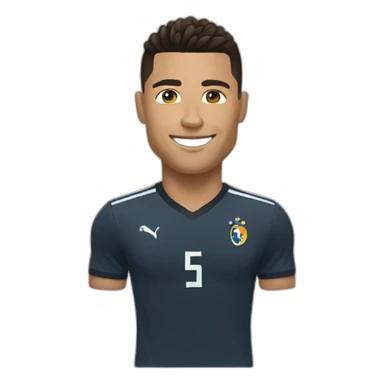 Ronaldo qui marque sticker