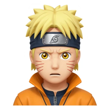 Naruto Modo de Chakra Natural Inicial (pré-sábio) sticker