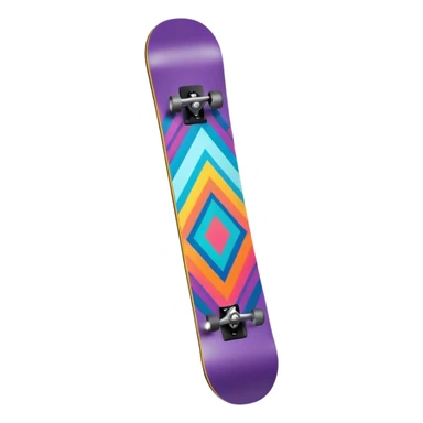 colorful patterned snowboard sticker