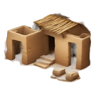 8,000 year old home  sticker