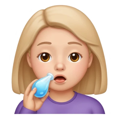 You make a emoji of a personu holding their breath — like puffed cheeks sticker