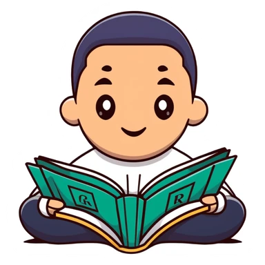 Ronaldo reading the Quran sticker