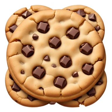 Crumble cookie sticker