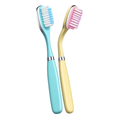 giant pastel y2k toothbrush sticker