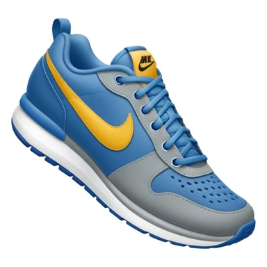 Um tubarão com ténis da Nike sticker