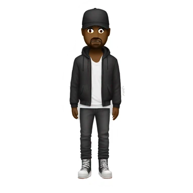 Kanye west donda outfit  sticker