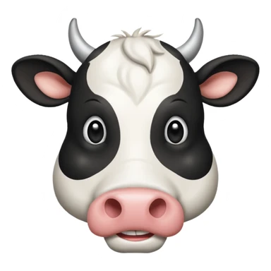 Quiero que me crees un emoji de la vaca Saturno saturnita sticker