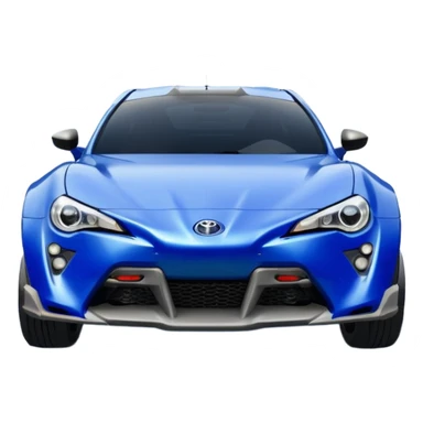 Off-road Long wheelbase widened pearly midnight snow blue 2nd generation 2025 Toyota 86 off-road hypercar racer sticker