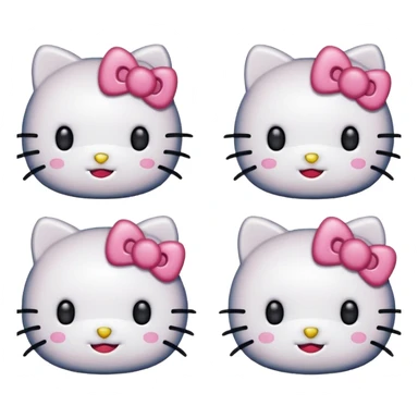 hello kitty emojis sticker