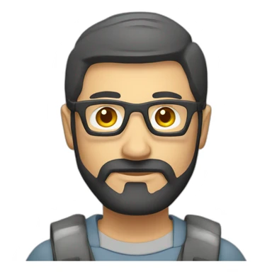 isometric freelance fabricator sticker