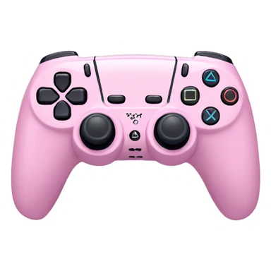 Pink ps5 controller sticker