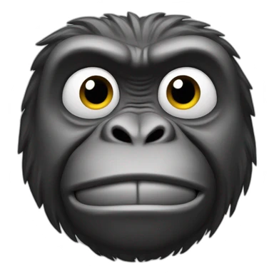 Harambe but a human sticker