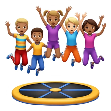 trampoline park sticker