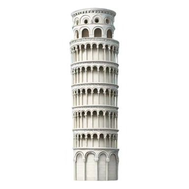 tower pisa sticker