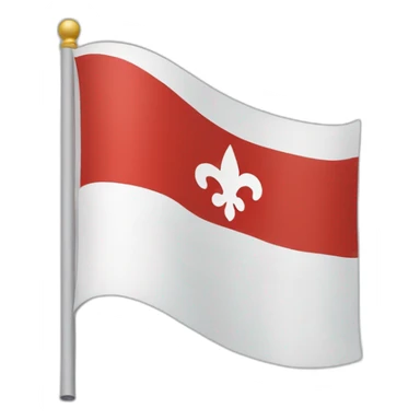 Monaco’s flag with a T sticker