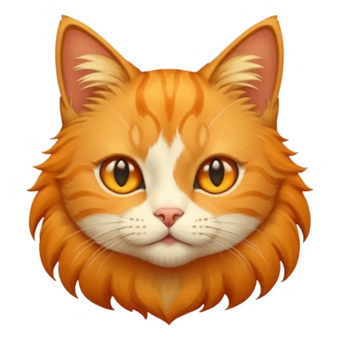 A cats face inside of a star ⭐️🐱 sticker