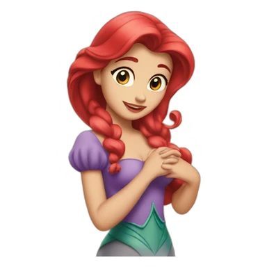 Ariel sticker