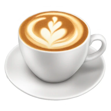 fancy cappuccino sticker