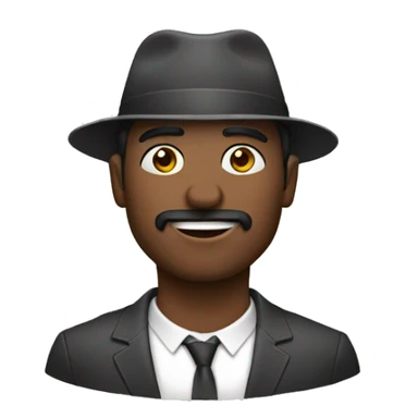 Hombres con accesorios en la cabeza  sticker