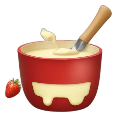 Swiss fondue sticker