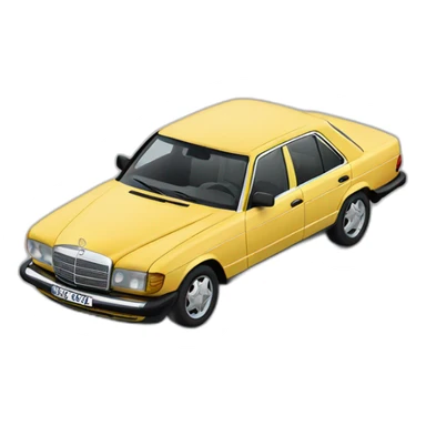 Mercedes car sticker