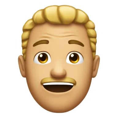 Cringe emoji sticker