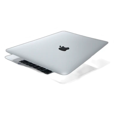 Vue écran/clavier d’un MacBook Air m2 sticker