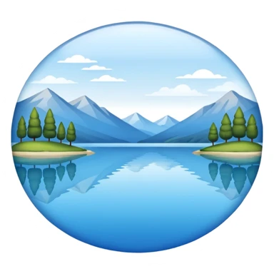 Lake  sticker