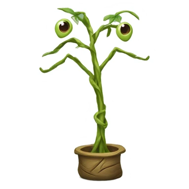 bowtruckle: Small, tree-guardian creatures resembling sticks with eyes, known for their attachment to particular trees and wood. sticker
