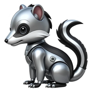 robo skunk sticker