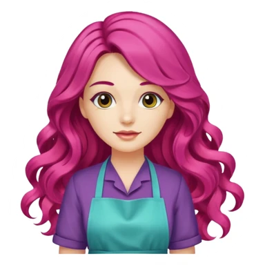 Beauty salon Alchemy that specialized on hair coloring  sticker