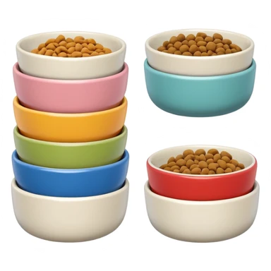 food bowls for pet sticker