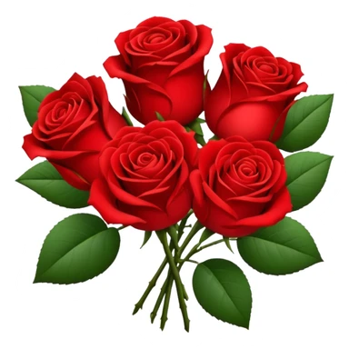 bouquet of roses sticker