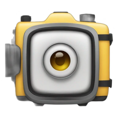 appareil photo sticker