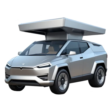 cybertruck tesla hyper reealiste sticker