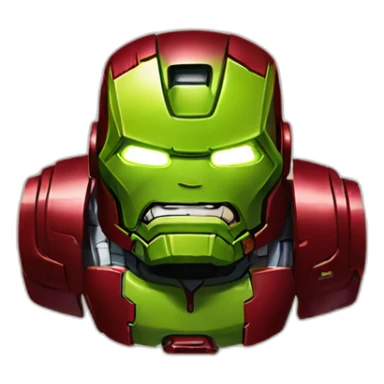 Iron man hulk buster sticker