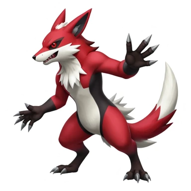 Shiny Zangoose-Obstagoon-Hybrid (full body) sticker
