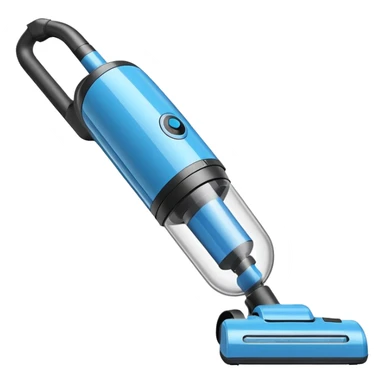 blue cordless vacuum sticker