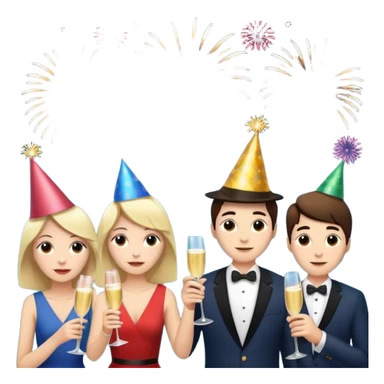 Bonfire Night with music sticker