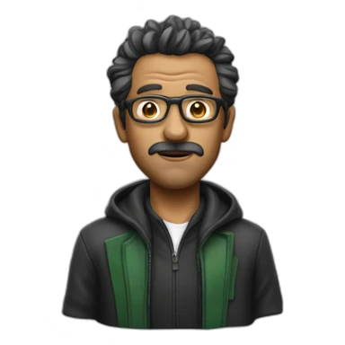 money-heist-professor sticker