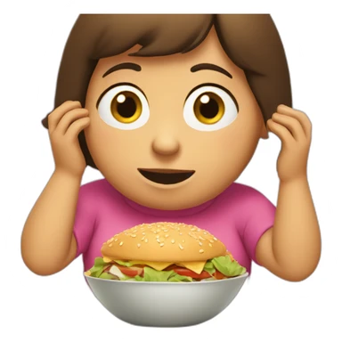Fat-Dora-Eating-Too-Much sticker