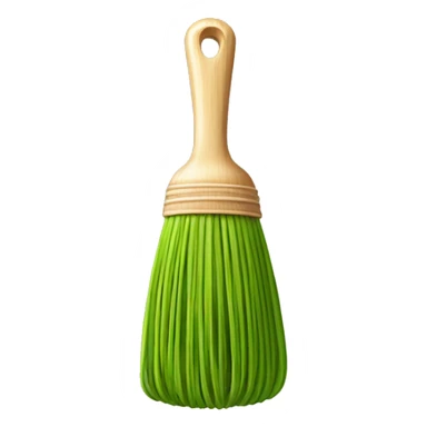 Matcha wooden whisk sticker