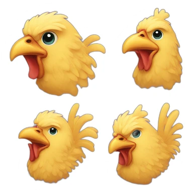 Bigfatchicken sticker