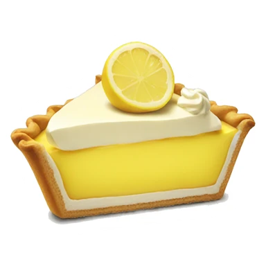 Lemon pie sticker