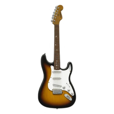 fender guitar sticker