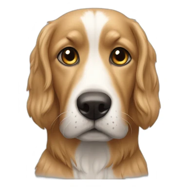 chat fusioné avec chien sticker