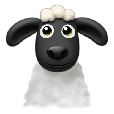 Shaun the sheep sticker