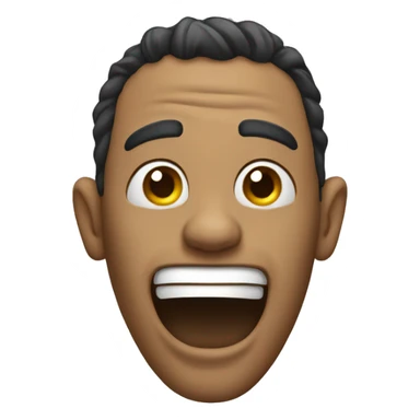 shaking head yes sticker