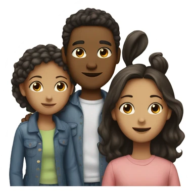 Sisters and brother sticker